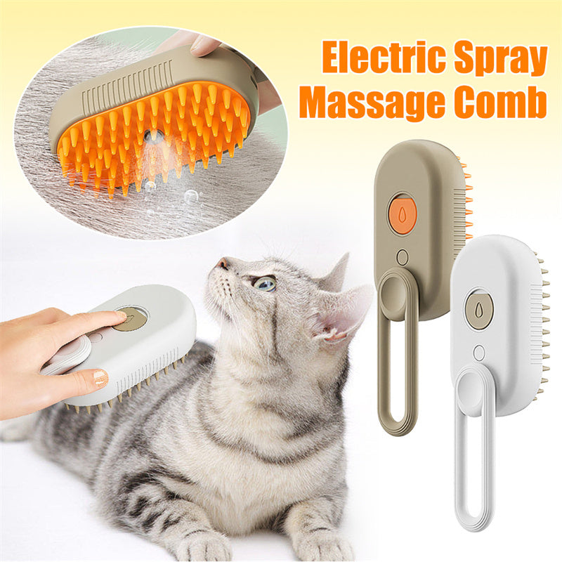 3 In 1 Electric Spray Pet Hair Brushes