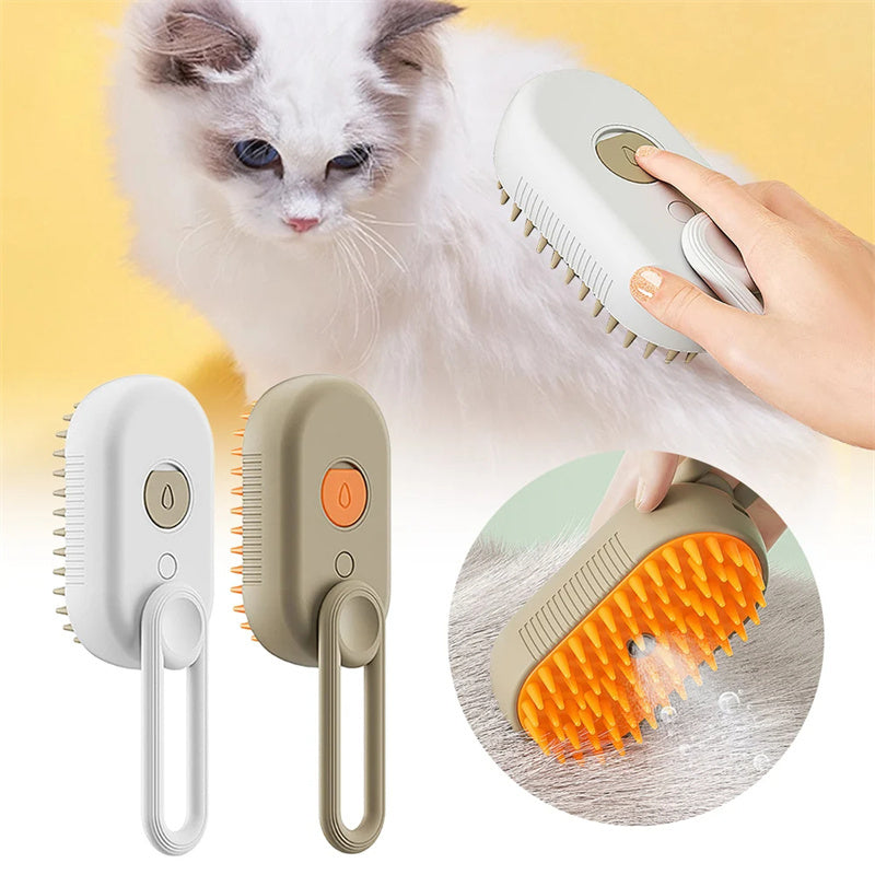3 In 1 Electric Spray Pet Hair Brushes
