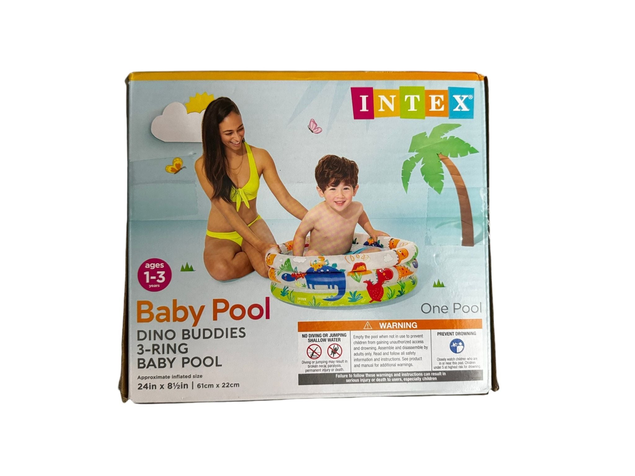 Baby Pool Dino