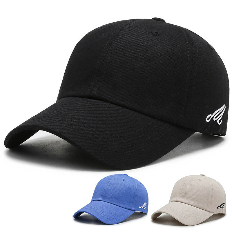 Men's Embroidery Polyester Cotton Sun-Proof Cap