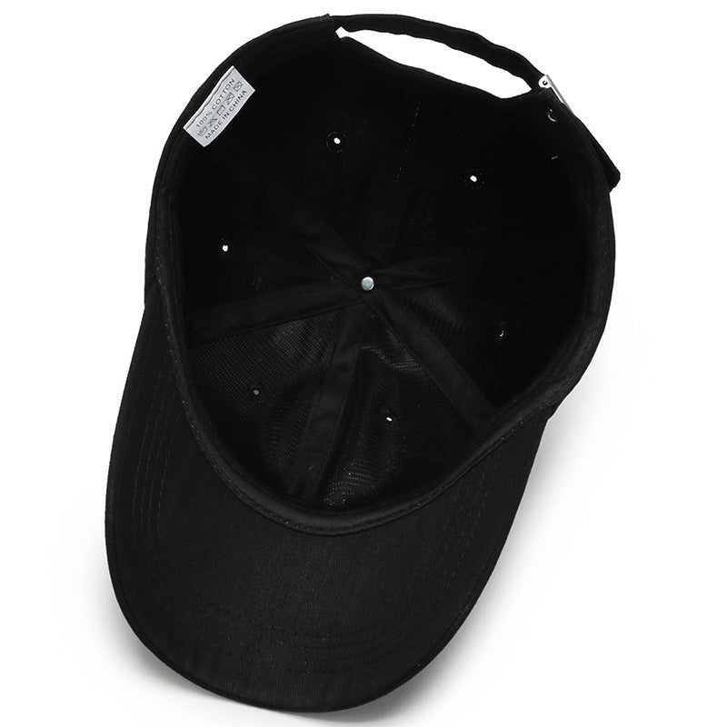 Men's Embroidery Polyester Cotton Sun-Proof Cap