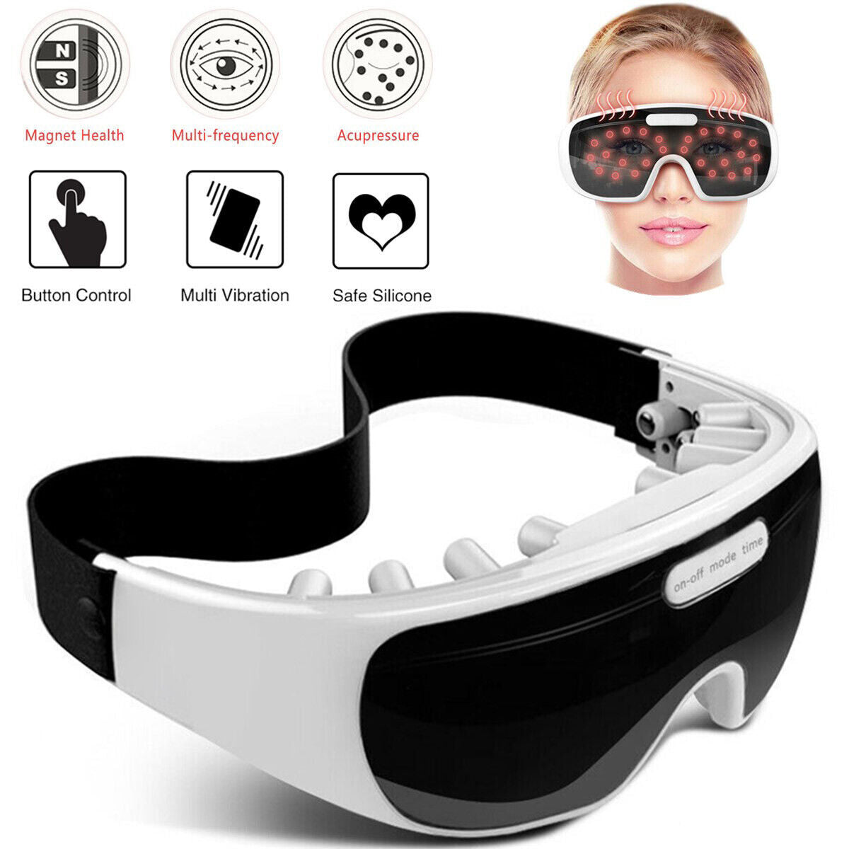 Eye Massager For Migraines And Relaxation - Professional Eye Care Machine