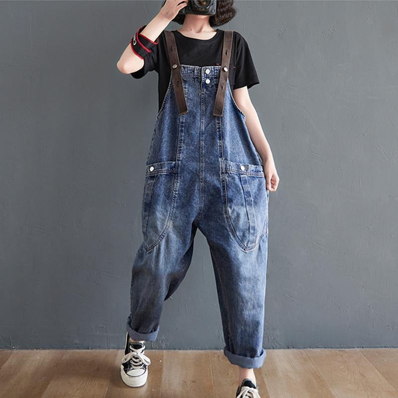 Women's Loose Overalls