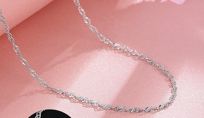 Silver necklace