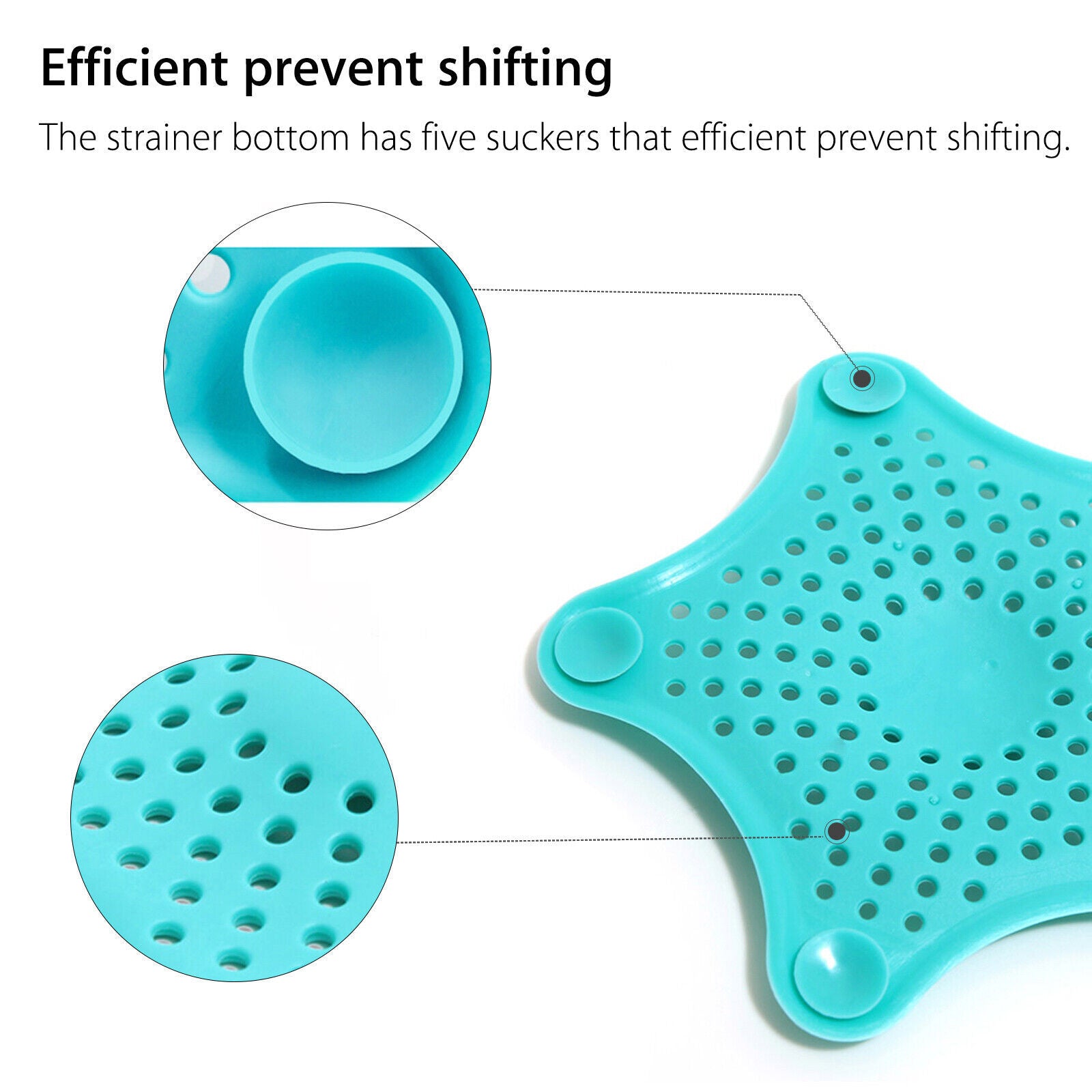 Silicone Starfish-shaped Sink Drain Filter