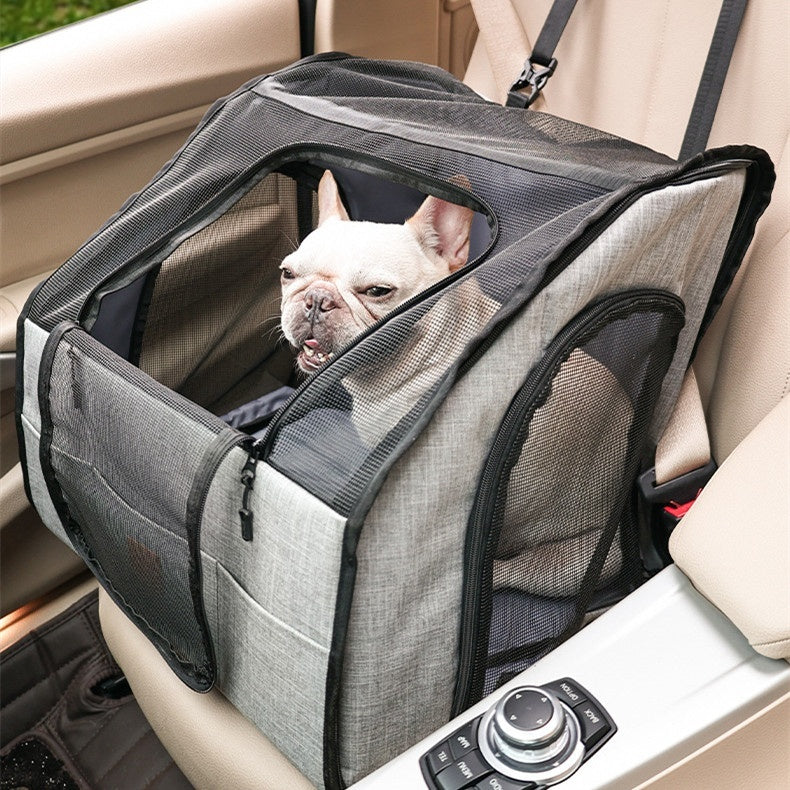 Portable Foldable Car Waterproof and Hard-wearing Pet Cage