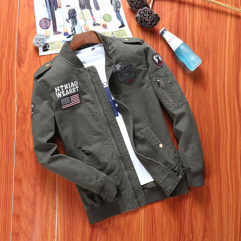 Men's flight jacket