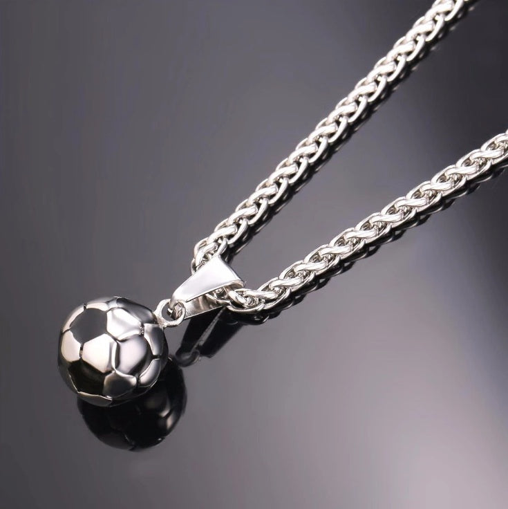 Stainless Steel World Cup Pendant