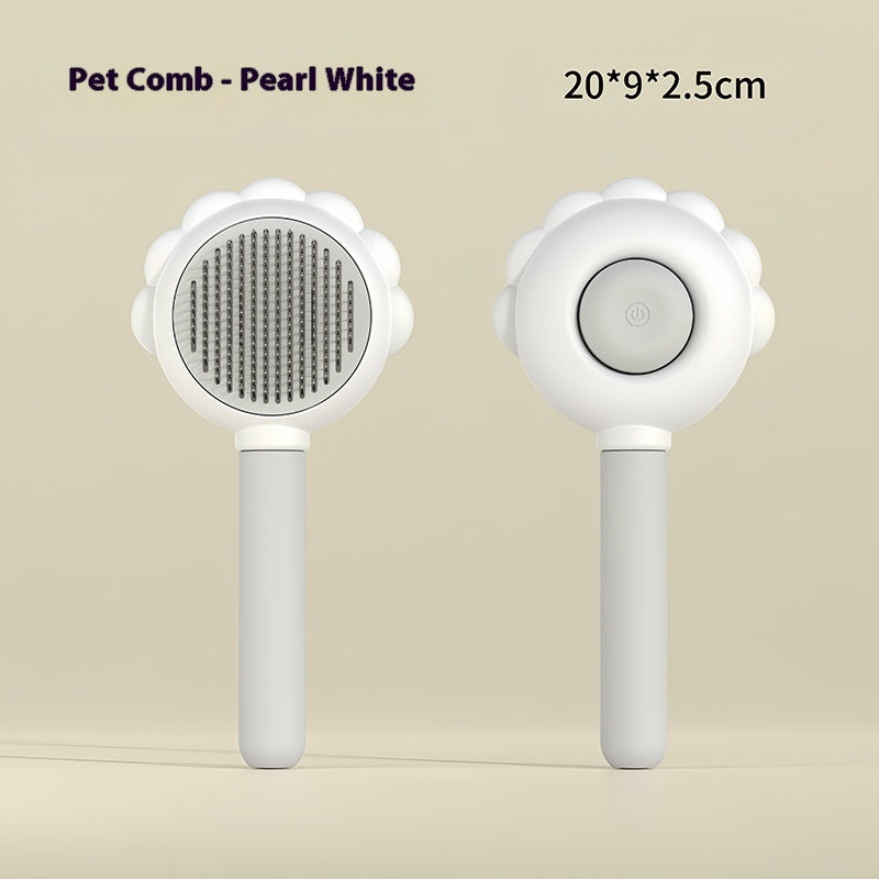 2 In 1 Self Cleaning pet Brush