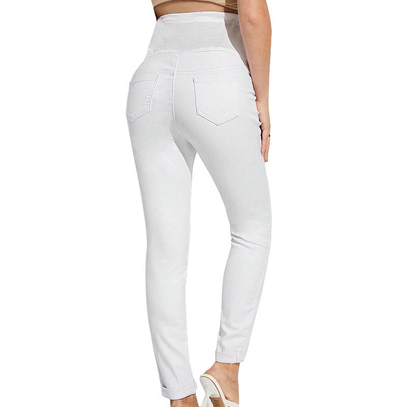 Maternity Jeans High Waist Belly Support