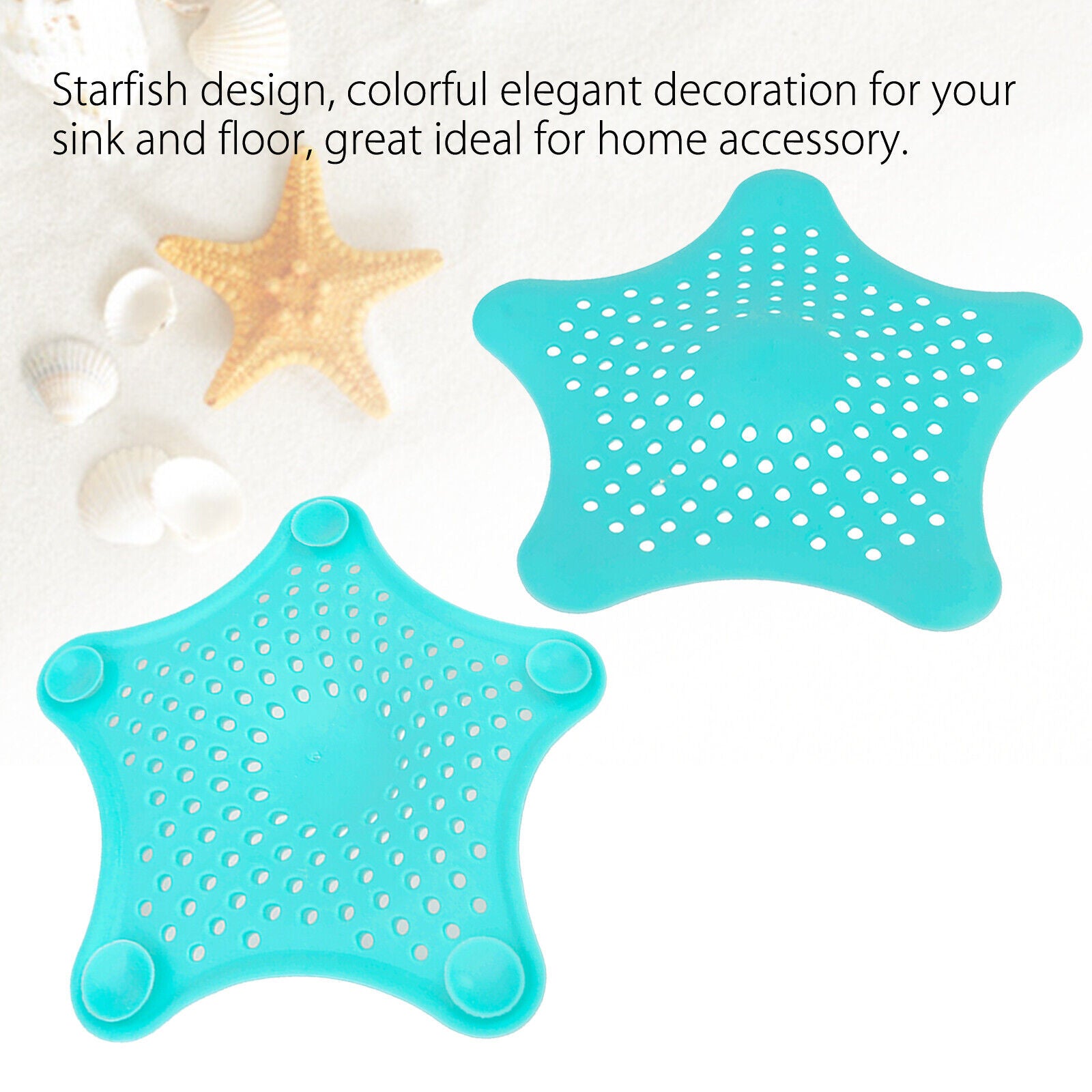 Silicone Starfish-shaped Sink Drain Filter