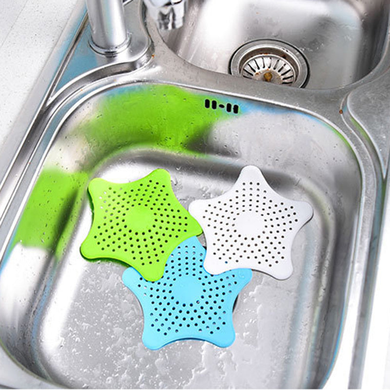 Silicone Starfish-shaped Sink Drain Filter