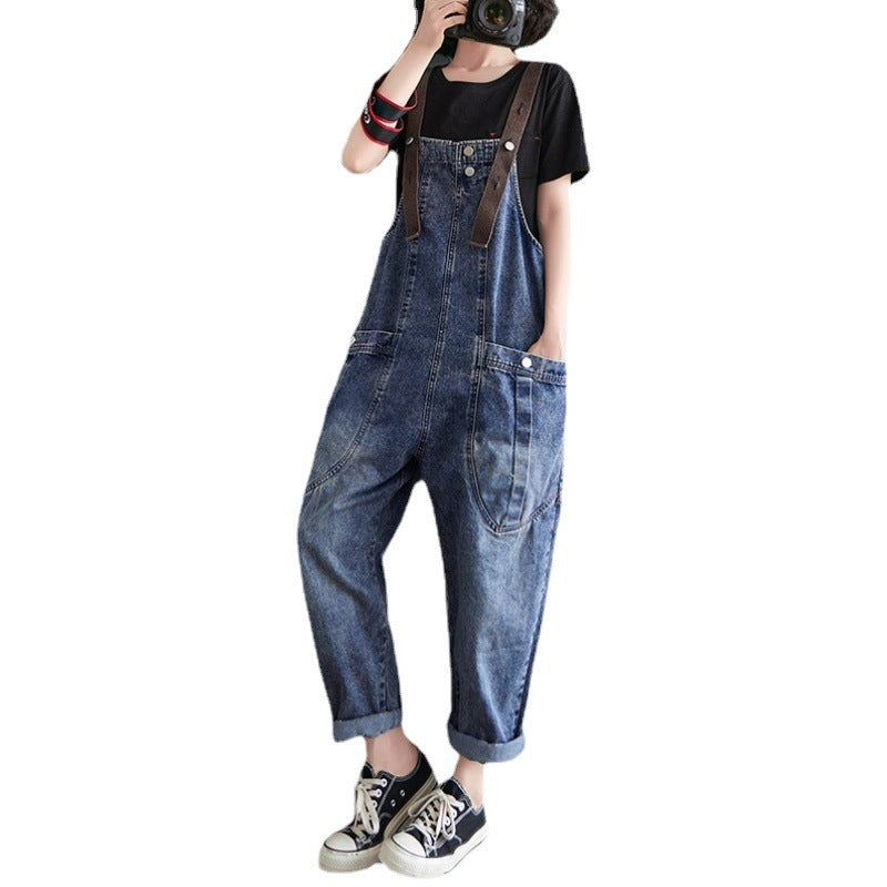 Women's Loose Overalls