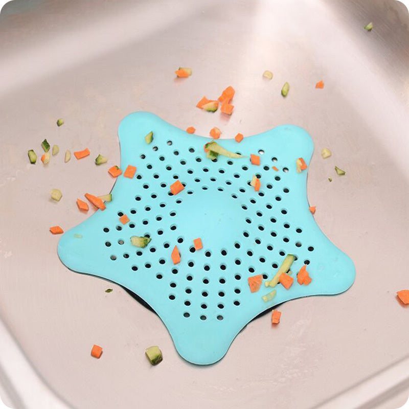 Silicone Starfish-shaped Sink Drain Filter