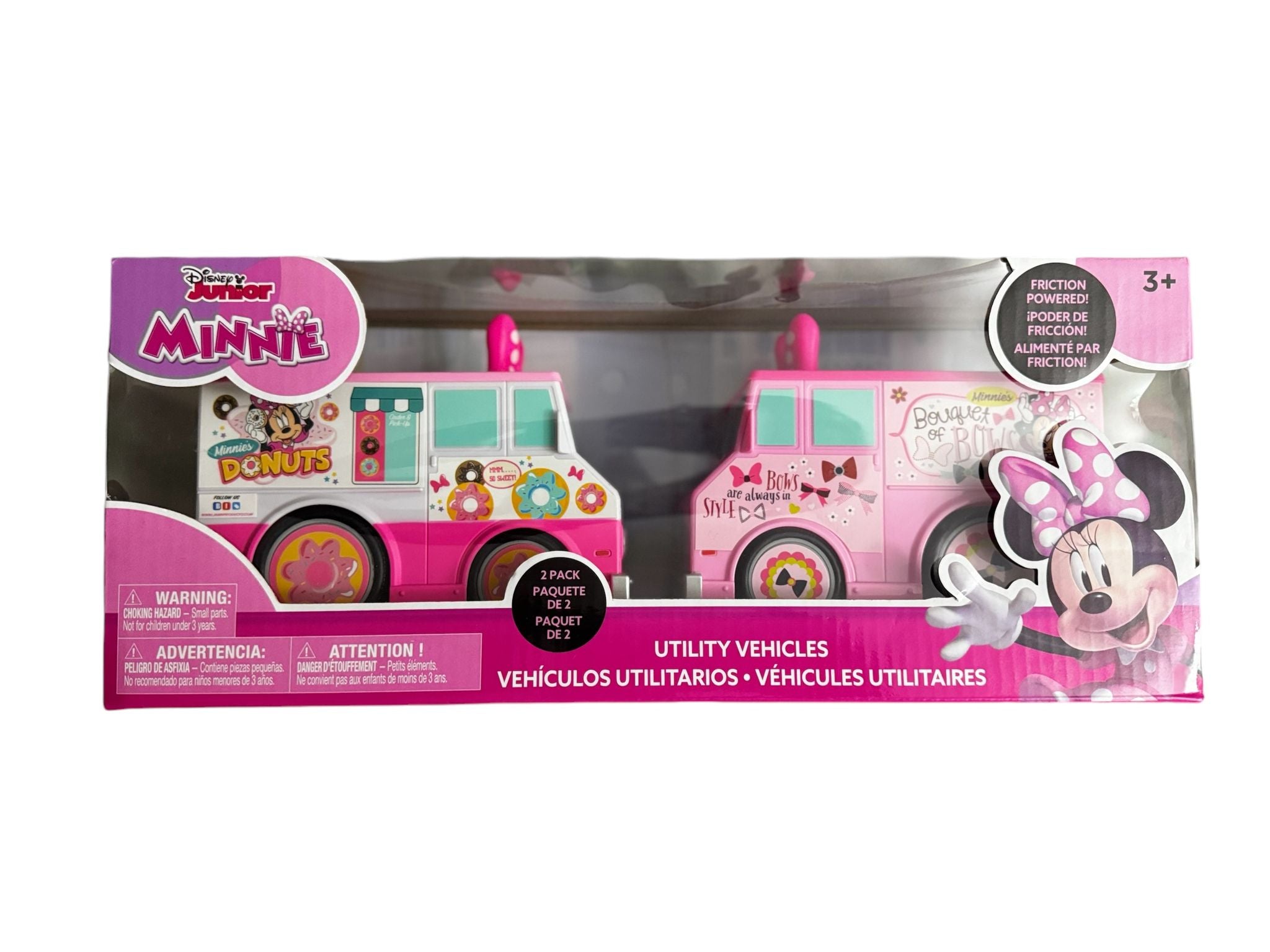 Minnie 6" Friction Trucks 2-Pack