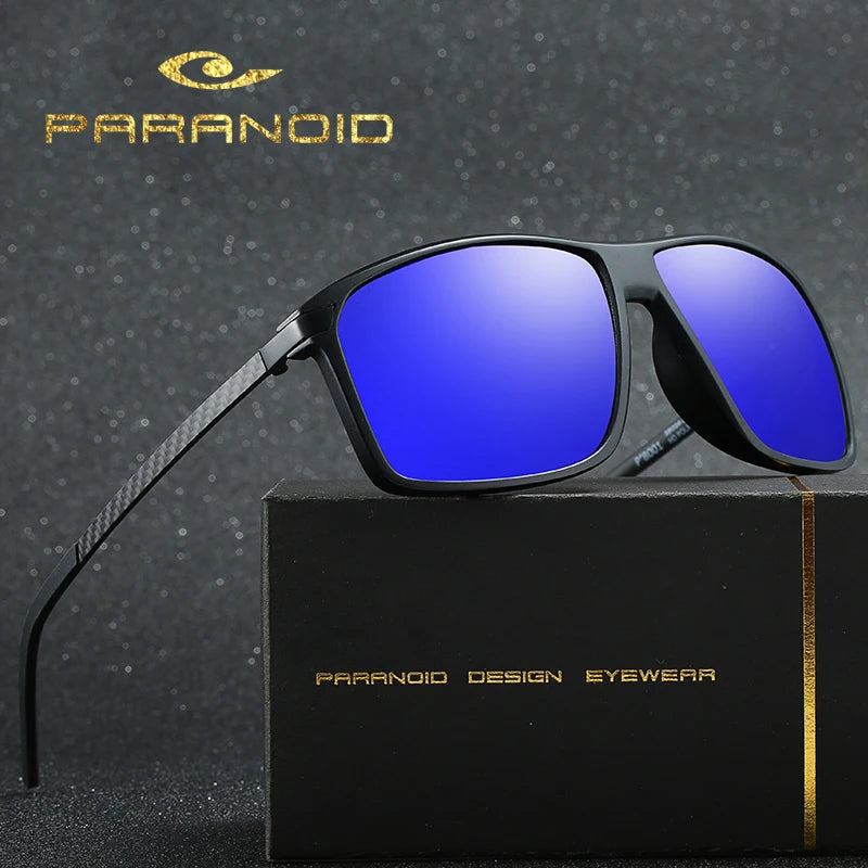 PARANOID Carbon Fiber Sunglasses Vintage Polarized