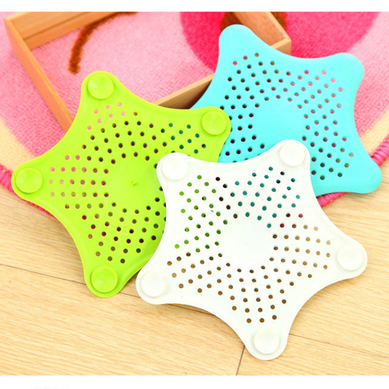 Silicone Starfish-shaped Sink Drain Filter