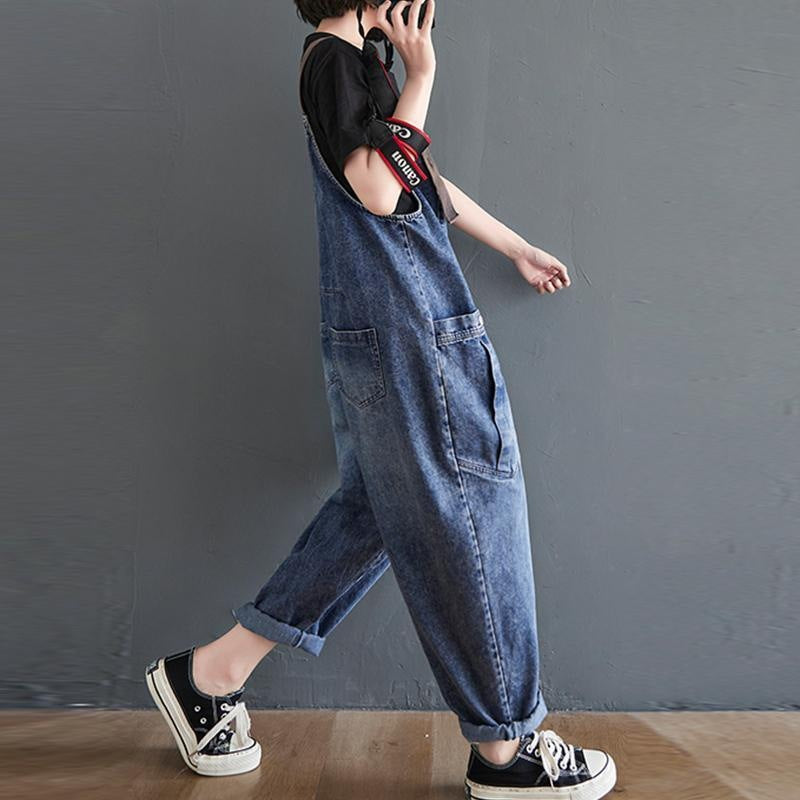 Women's Loose Overalls