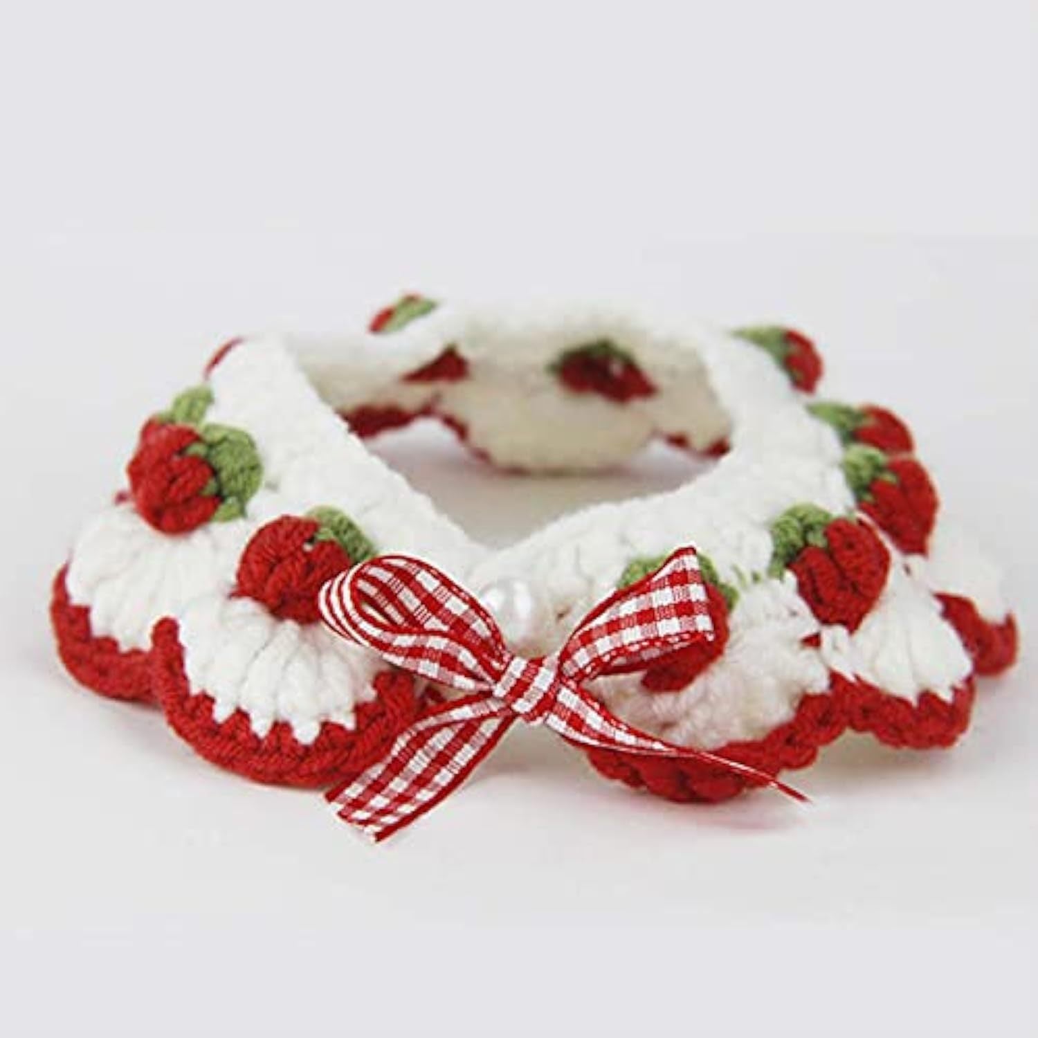 Strawberry Pattern Cat Collar With Breakaway Buckle