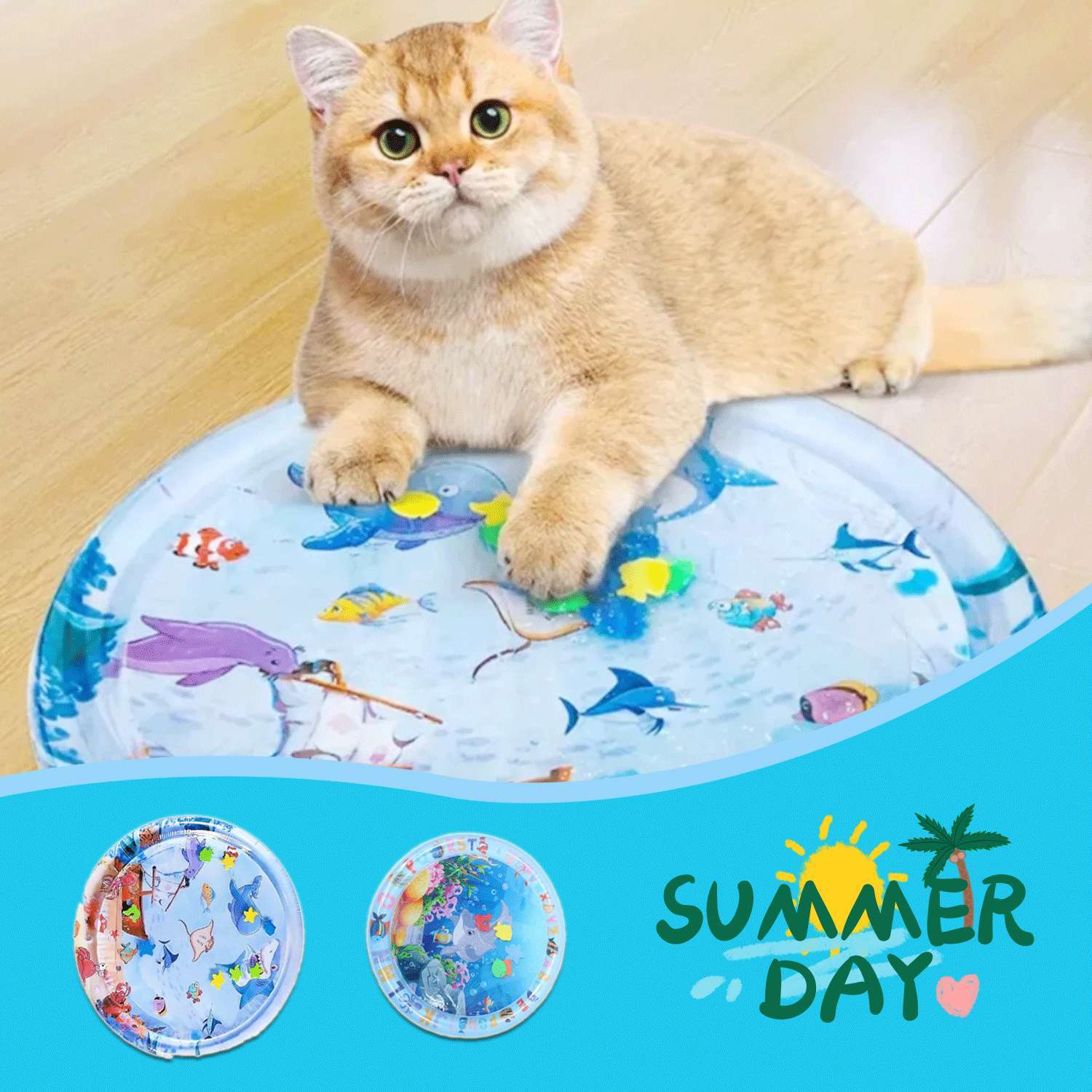 Summer Cooling Pet Waterbed