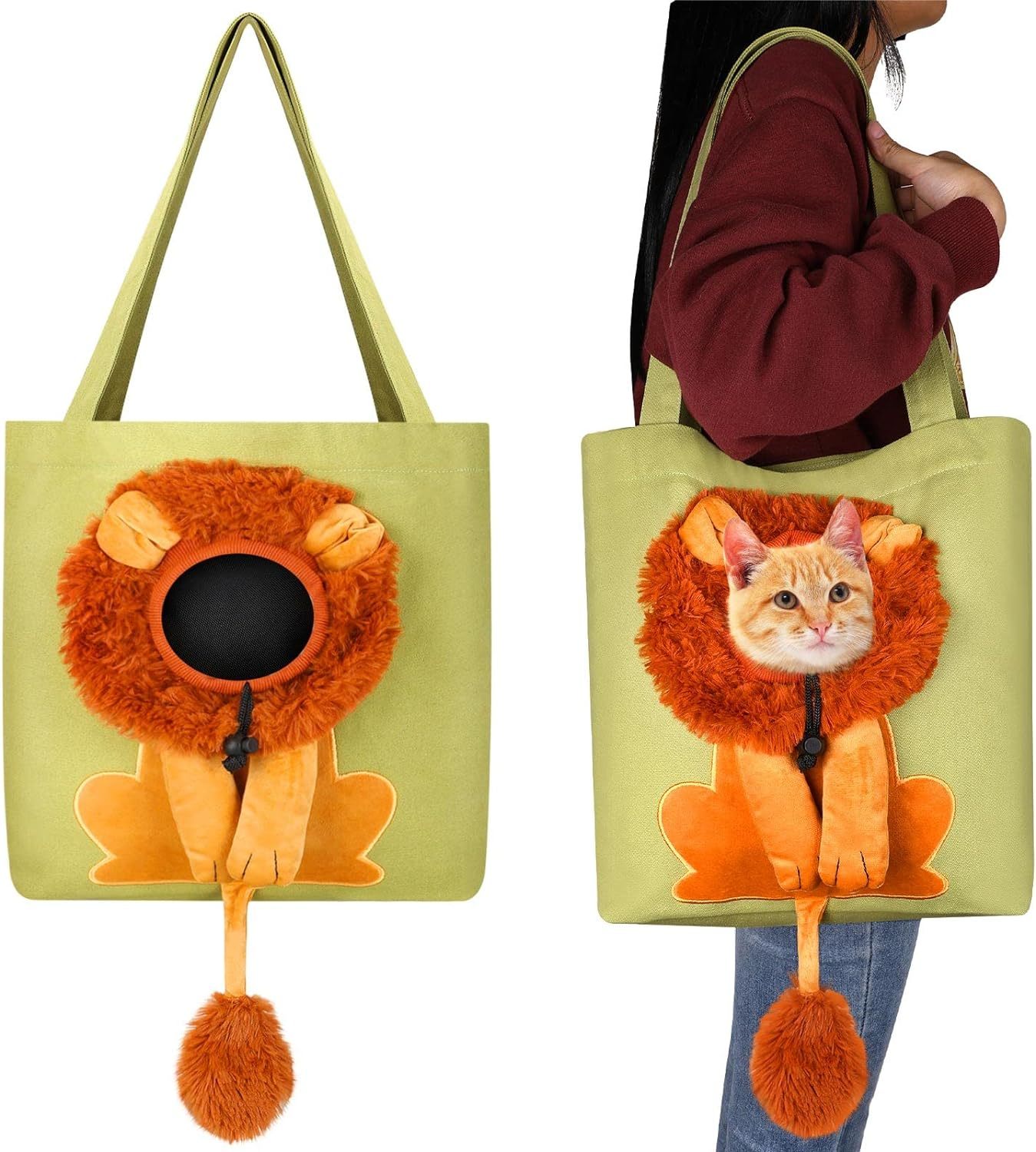 Convenient Pet Tote Bag for Small Cat Dog Owners on the Move