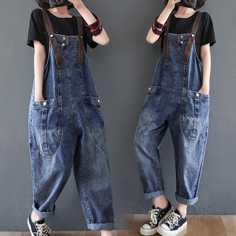 Women's Loose Overalls